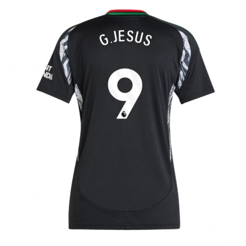 Dres Arsenal Gabriel Jesus #9 Gostujuci za Žensko 2024-25 Kratak Rukav